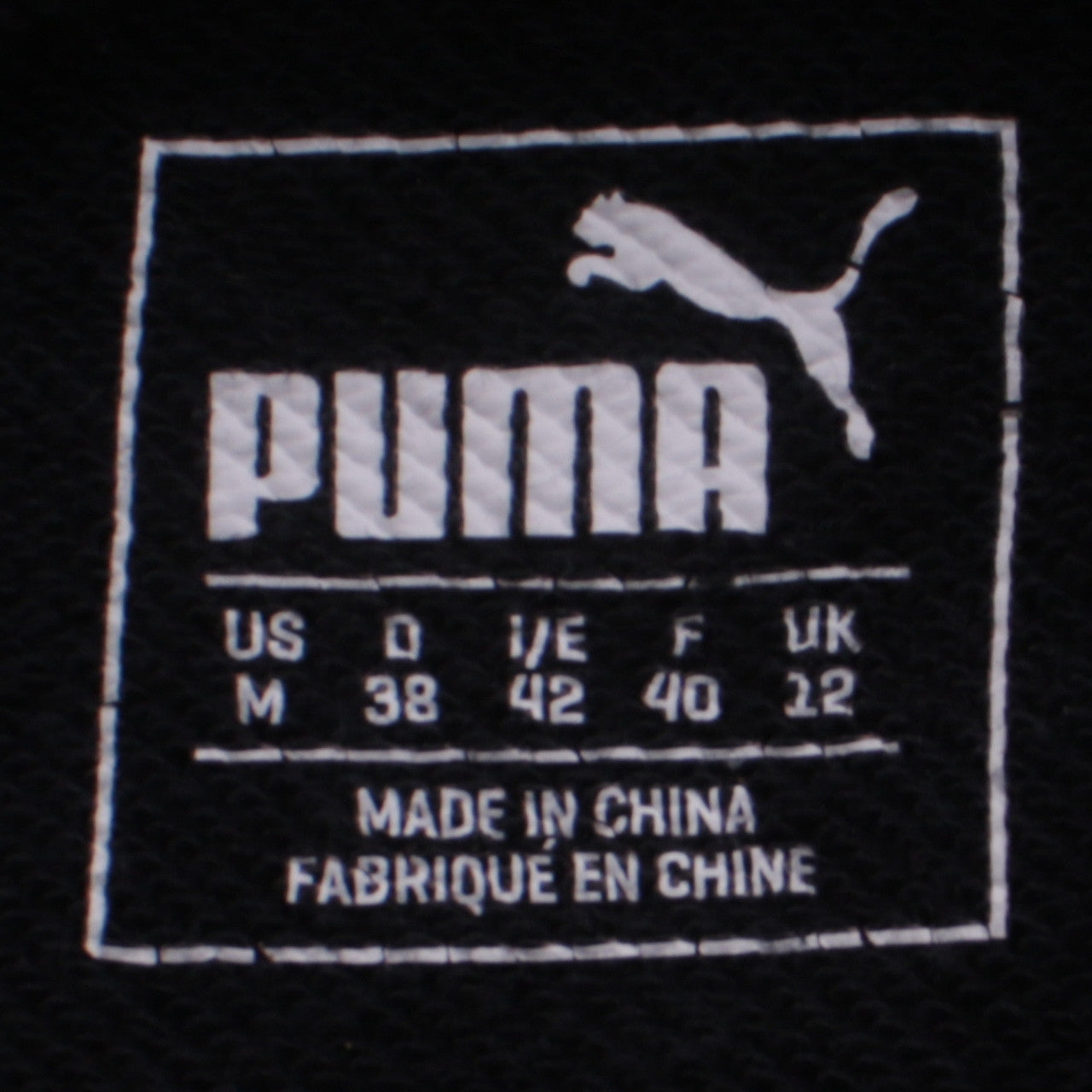 Puma Women's Black Size 12 Pullover Hoodie with Logo