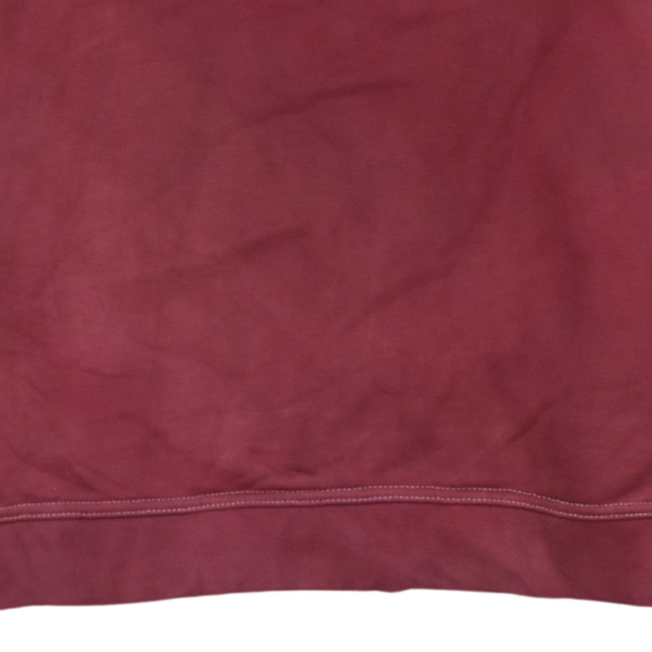 Adidas Mens Red Medium Sweatshirt Crew Neck Pullover Logo Sportswear