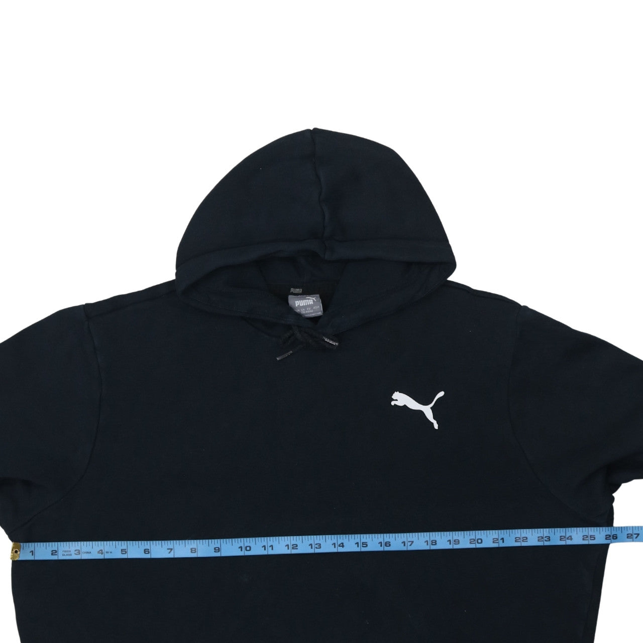 Puma Mens Black 2XL Pullover Hoodie Fleece Sportswear
