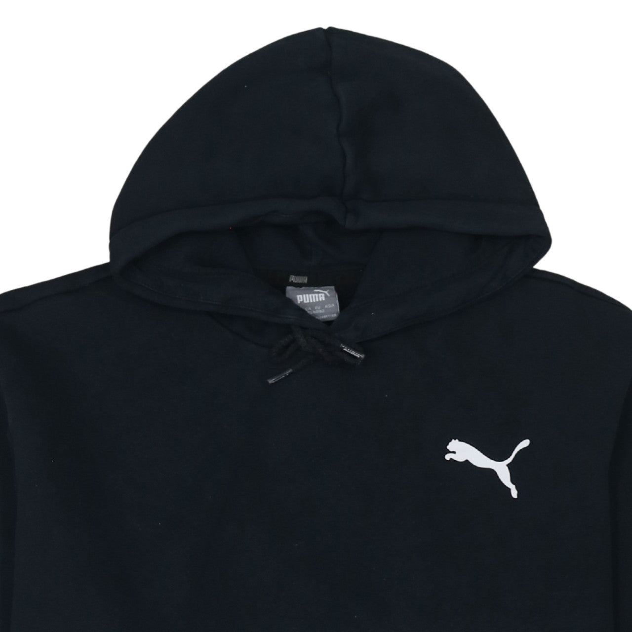 Puma Mens Black 2XL Pullover Hoodie Fleece Sportswear