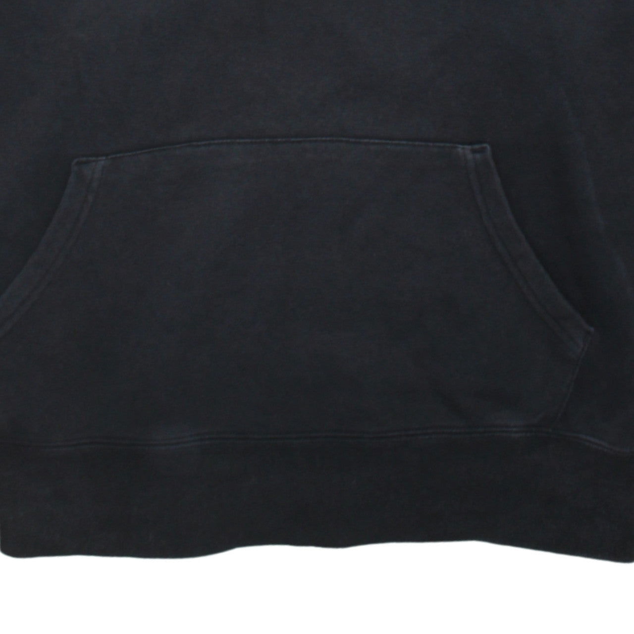 Adidas Womens Black Blue Hoodie Size 10 Pullover Cotton Logo