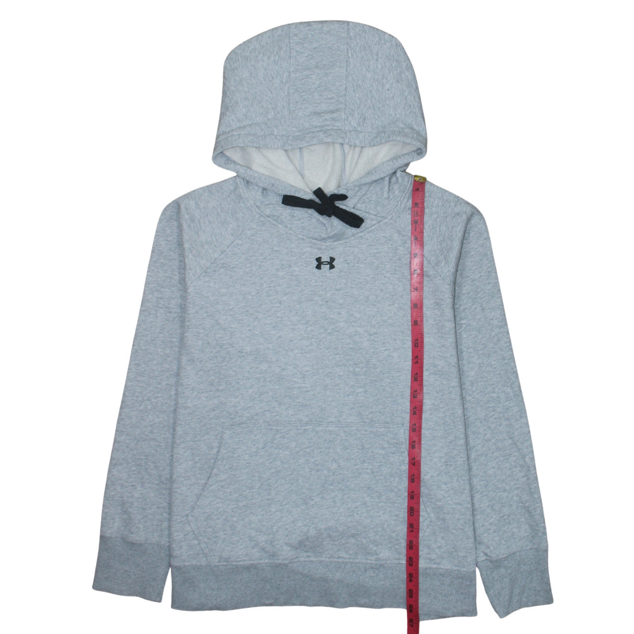 Under Armour Men Grey 2XL Pullover Hoodie Loose Fit Fleece Sweatshirt