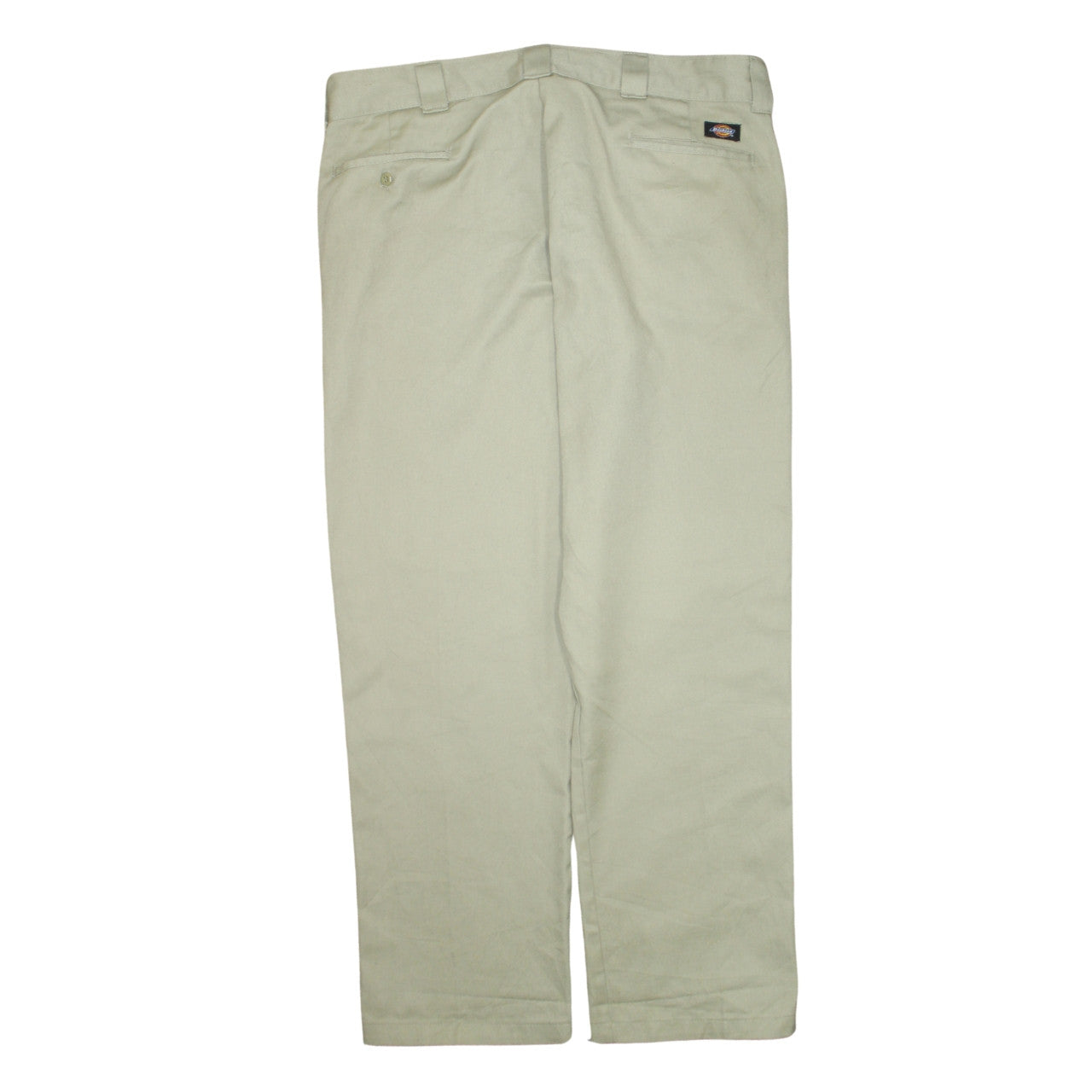 Dickies Men's Beige 38x32 Regular Fit Work Chino Trousers