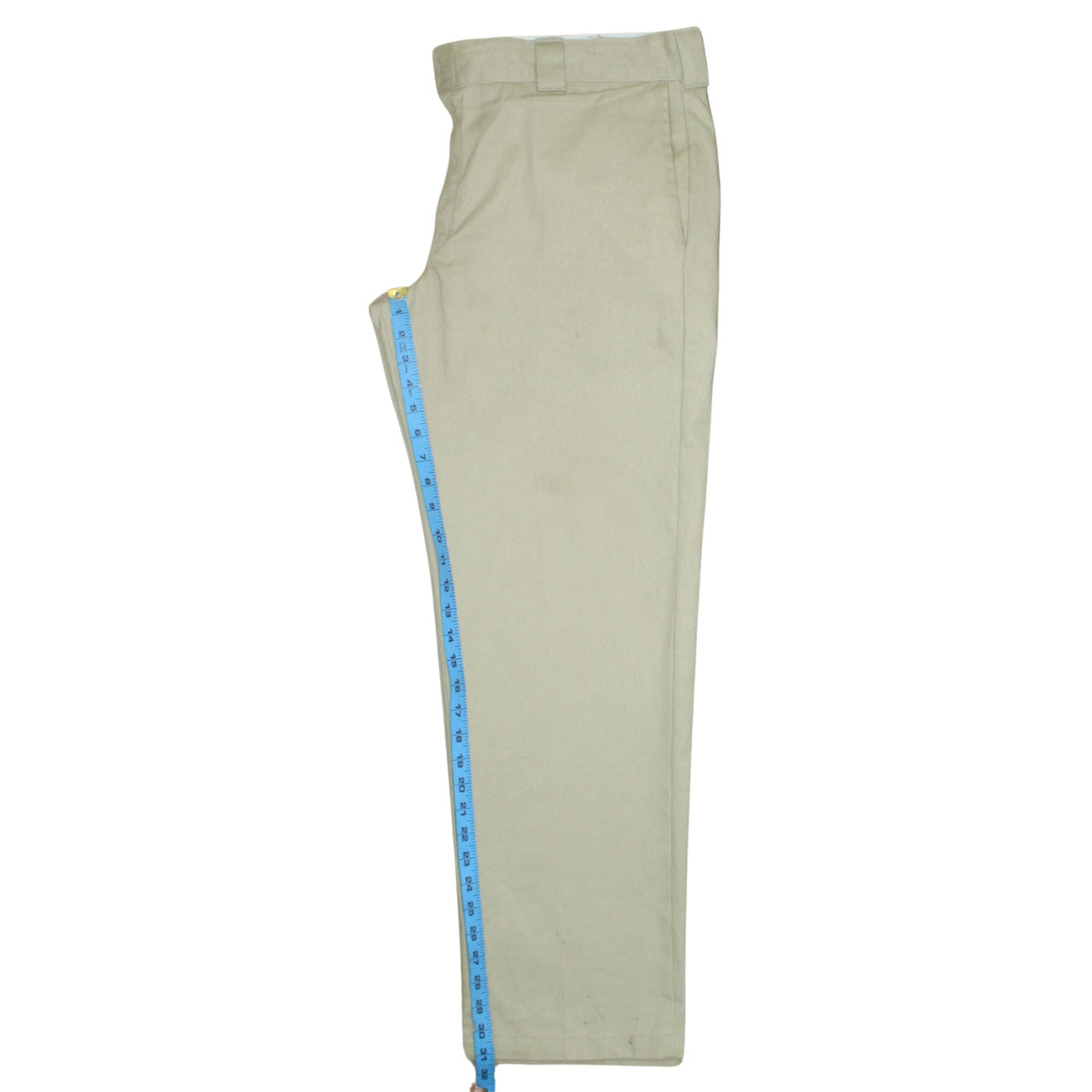Dickies Men's Beige 38x32 Regular Fit Work Chino Trousers
