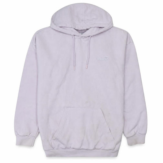 Adidas Women Lilac Hoodie Pullover Sweatshirt Size 10 Cotton Blend