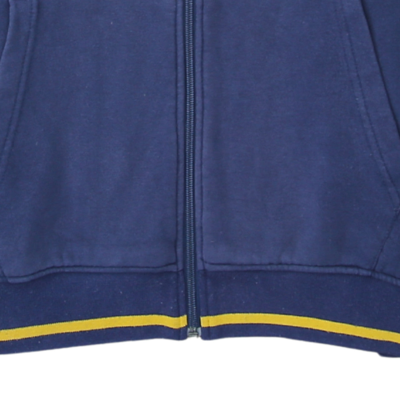 FILA Men's Blue Full Zip Hoodie L Sports Fleece Sweatshirt
