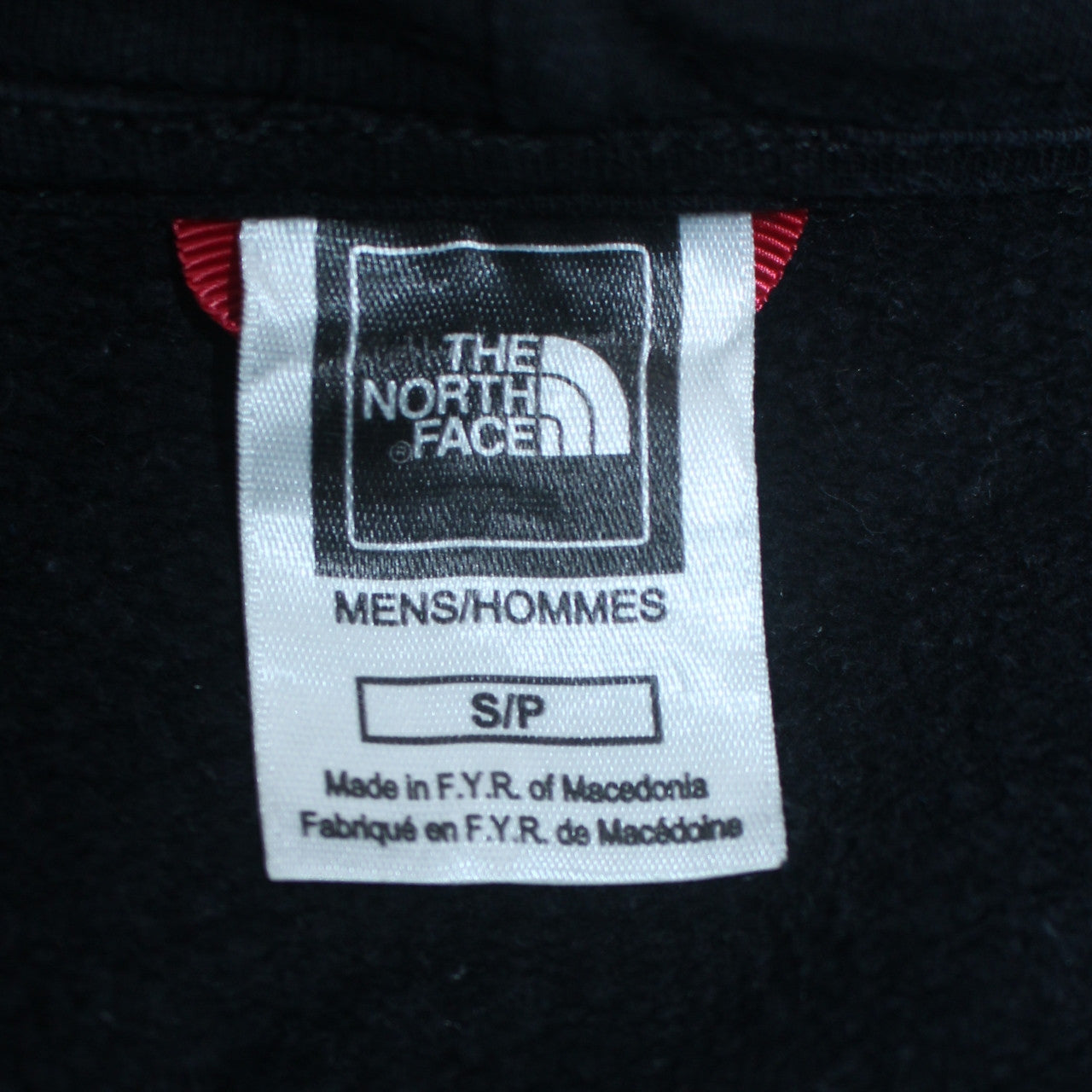 The North Face Men's Black Full Zip Hoodie Size S Fleece Outdoor