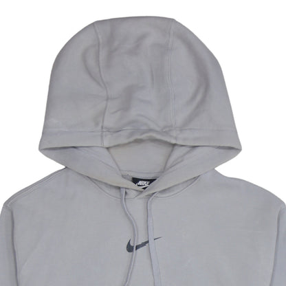 Nike Men's Grey Pullover Hoodie S Classic Fit Sportswear