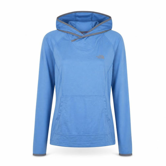 The North Face Womens Blue Pullover Hoodie Small Lightweight