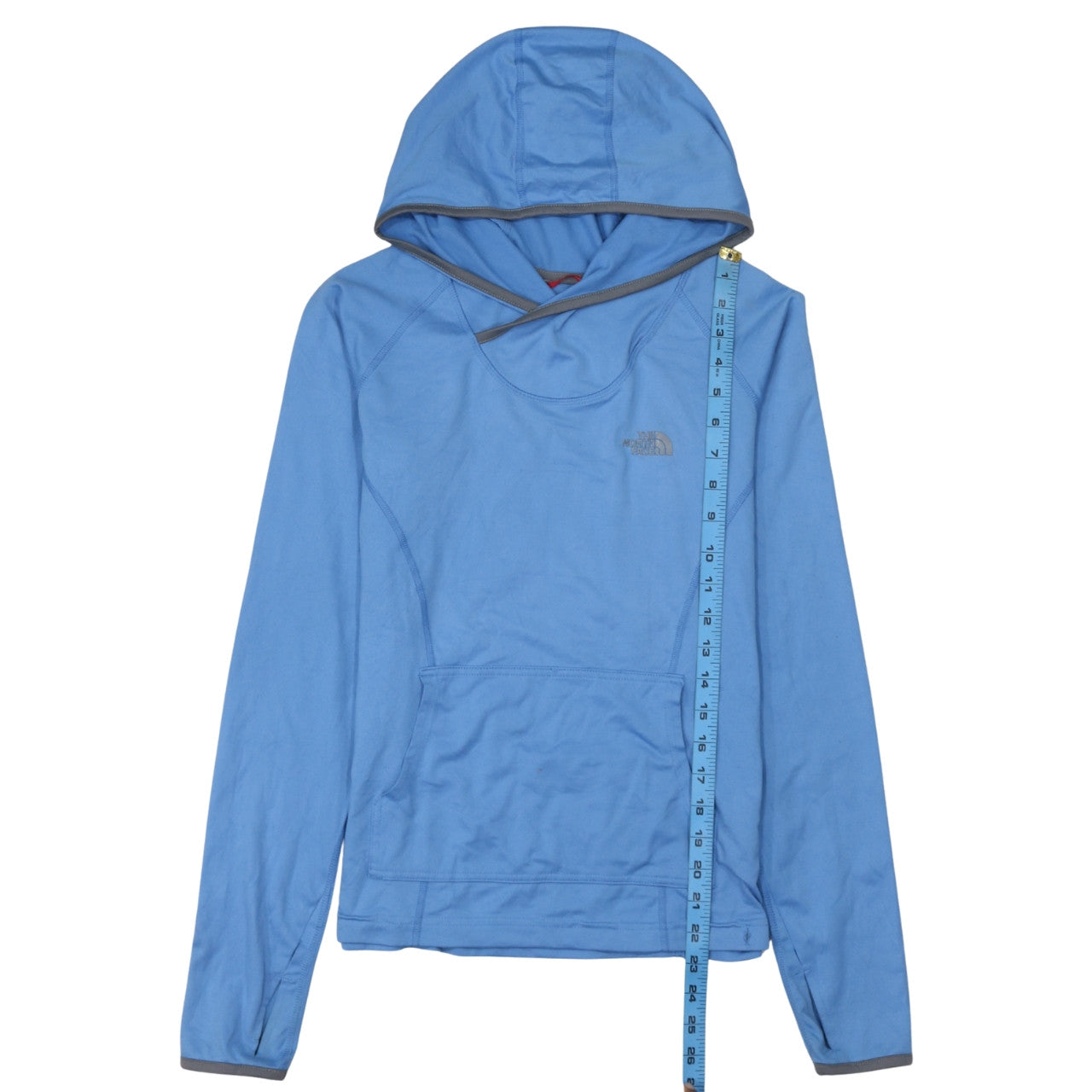 The North Face Womens Blue Pullover Hoodie Small Lightweight
