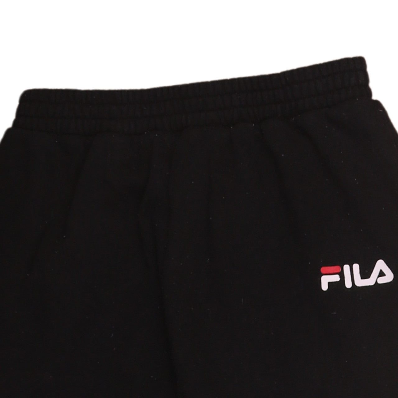 FILA Boys Black Jogger Trousers 13-15 Years Fleece Activewear Pants