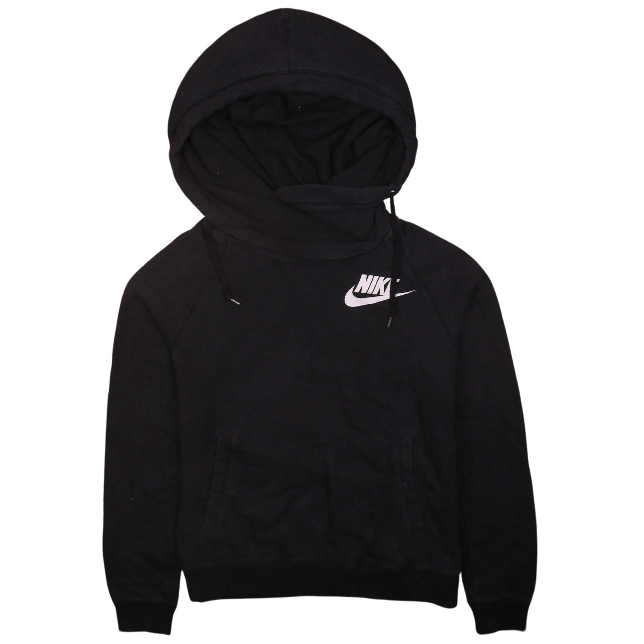 Nike Men's Black Pullover Hoodie Small Regular Fit Sports Fleece