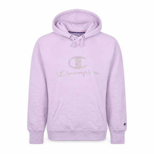 Champion Womens Lilac Pullover Hoodie Small Logo Athleticwear