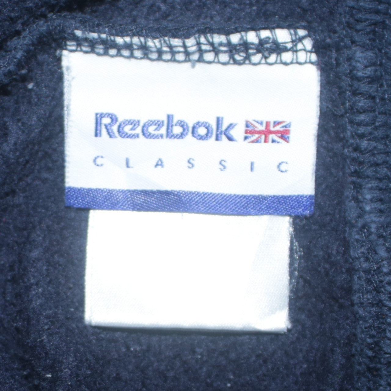 Reebok Classic Women's Navy Pullover Hoodie XL Cotton Blend Casual