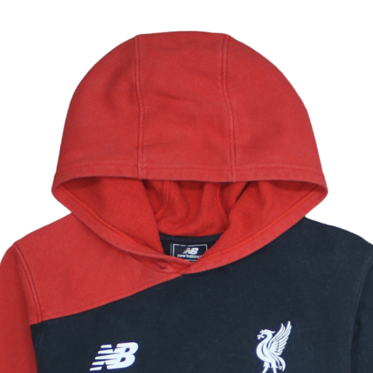 New Balance Men's Black Red LFC Pullover Hoodie Size M