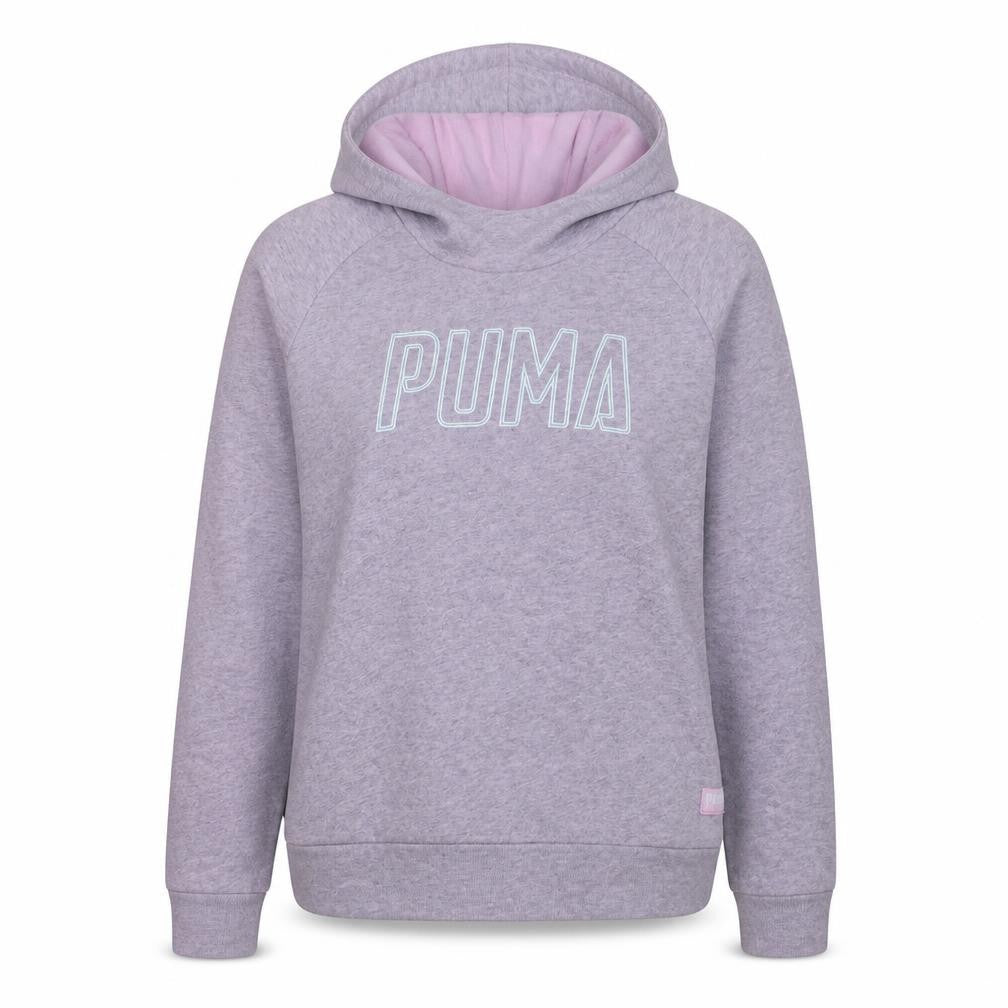 Puma Womens Grey Hooded Pullover Sweatshirt XL