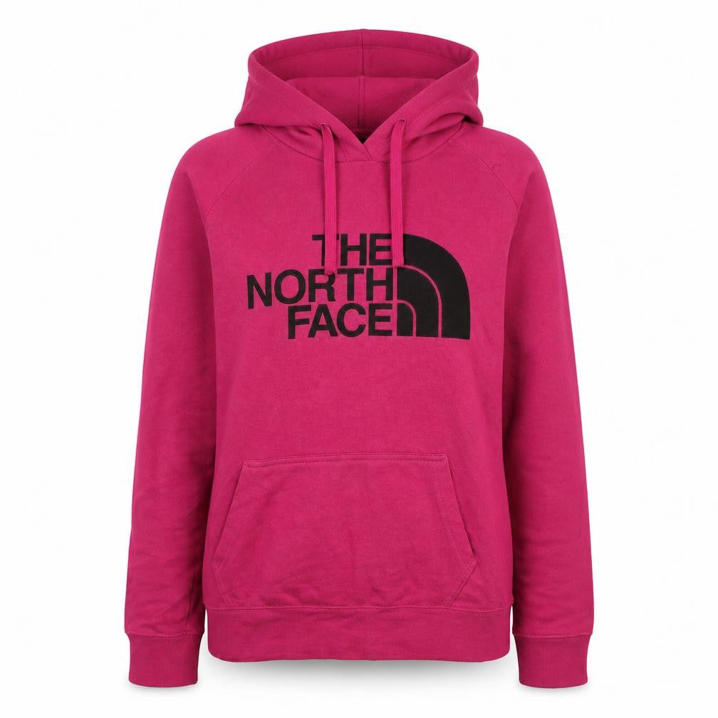 The North Face Women’s Pink Pullover Hoodie M Regular Fit Logo Design