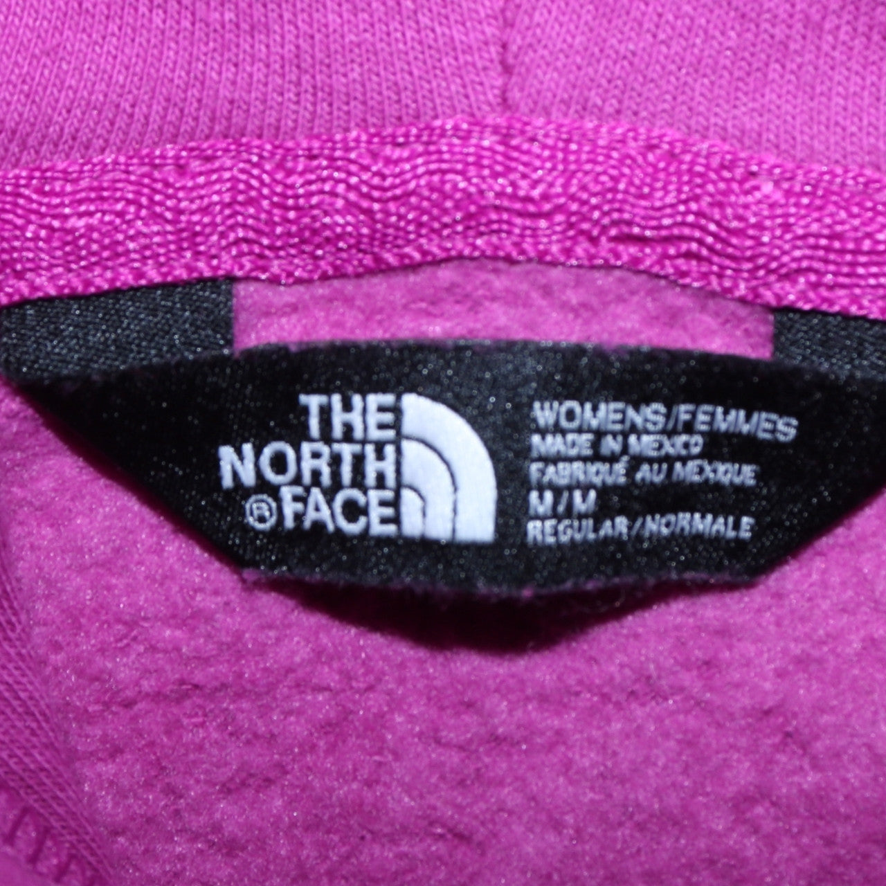 The North Face Women’s Pink Pullover Hoodie M Regular Fit Logo Design