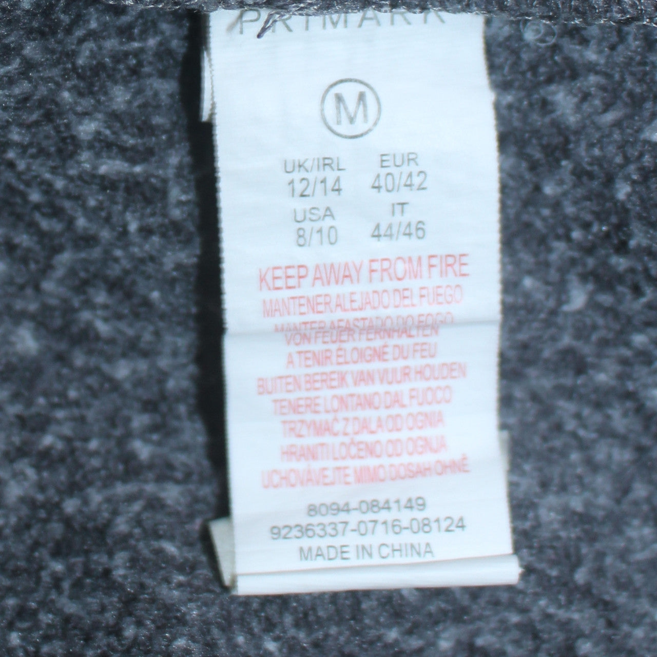 Disney Women Grey Minnie Mouse Bow Pullover Sweatshirt Size 12/14