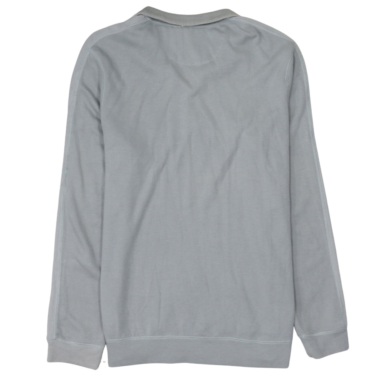 Calvin Klein Men's Grey Classic Fit 1/4 Zip Cotton Sweatshirt Size L