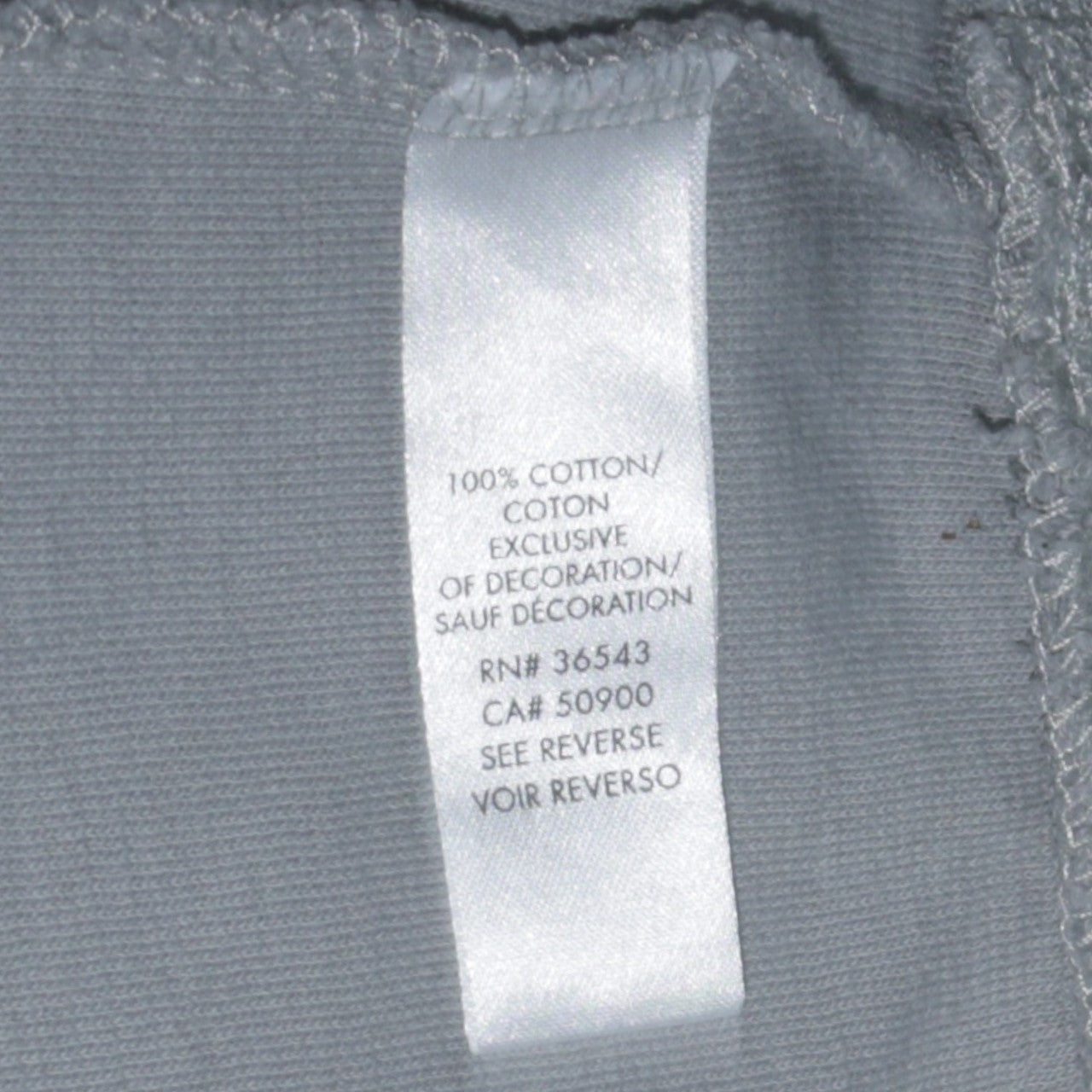 Calvin Klein Men's Grey Classic Fit 1/4 Zip Cotton Sweatshirt Size L