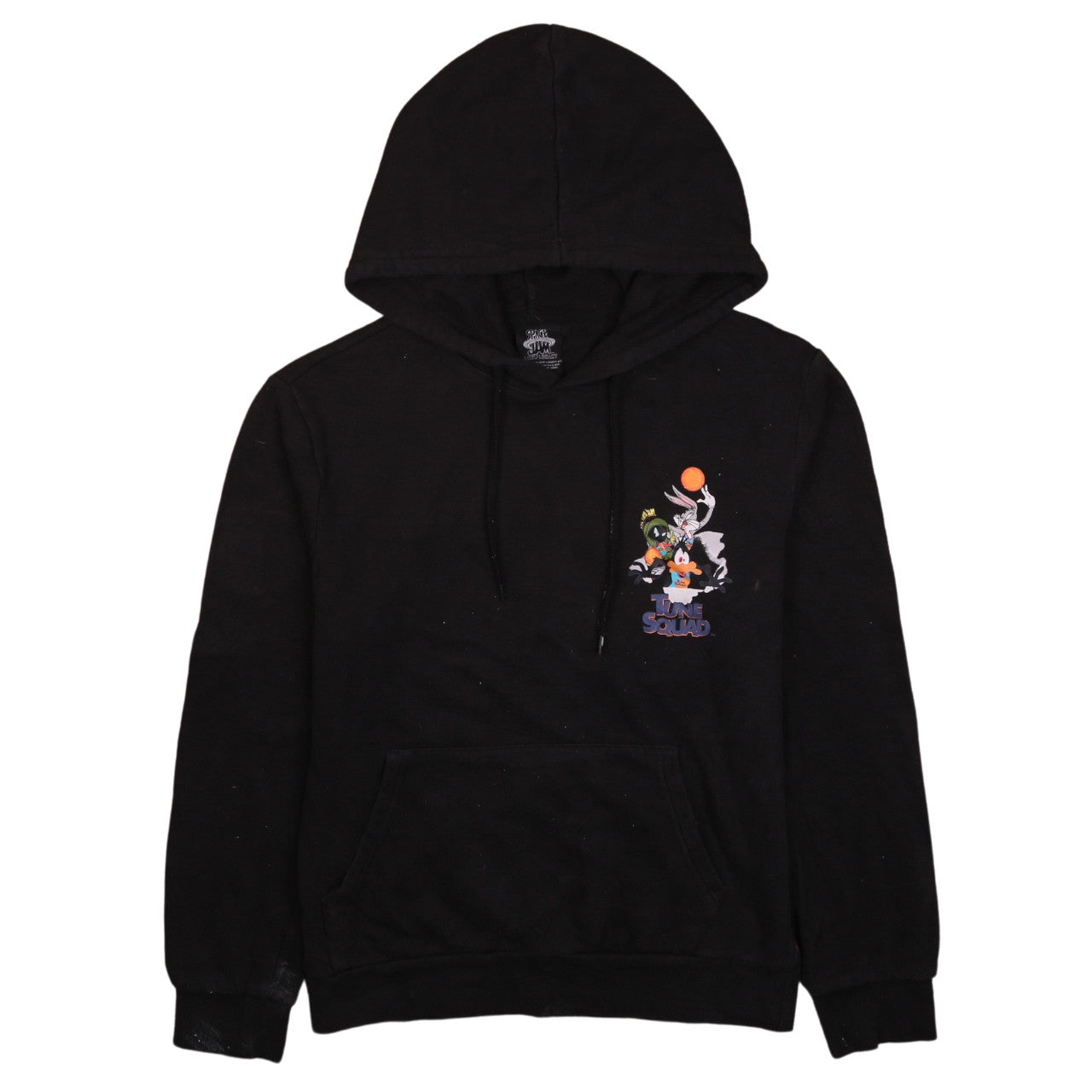 Space Jam A New Legacy Women's Black Hoodie Small Tune Squad Graphic Pullover