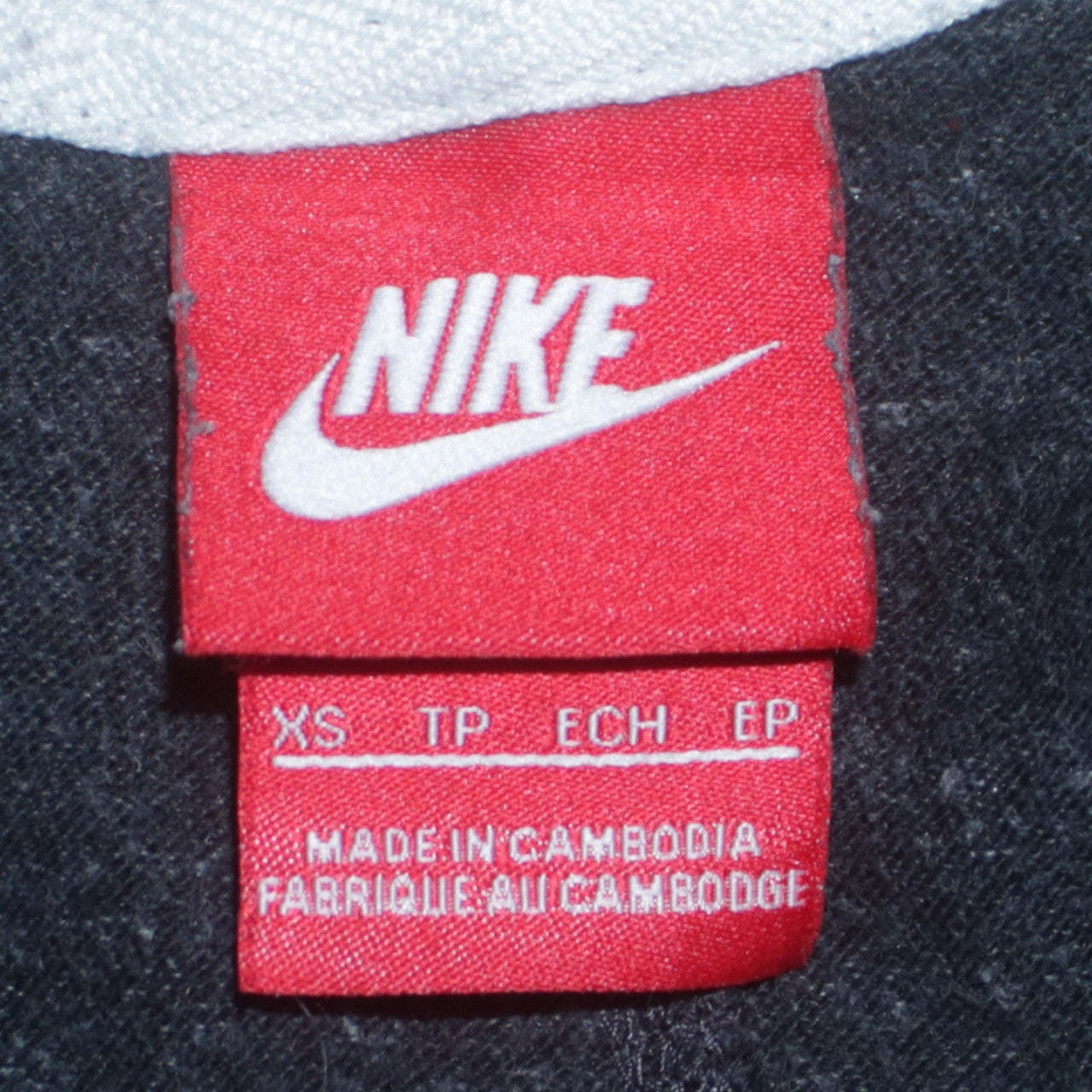 Nike Women’s Black XS Full Zip Hoodie Just Do It Cotton Blend