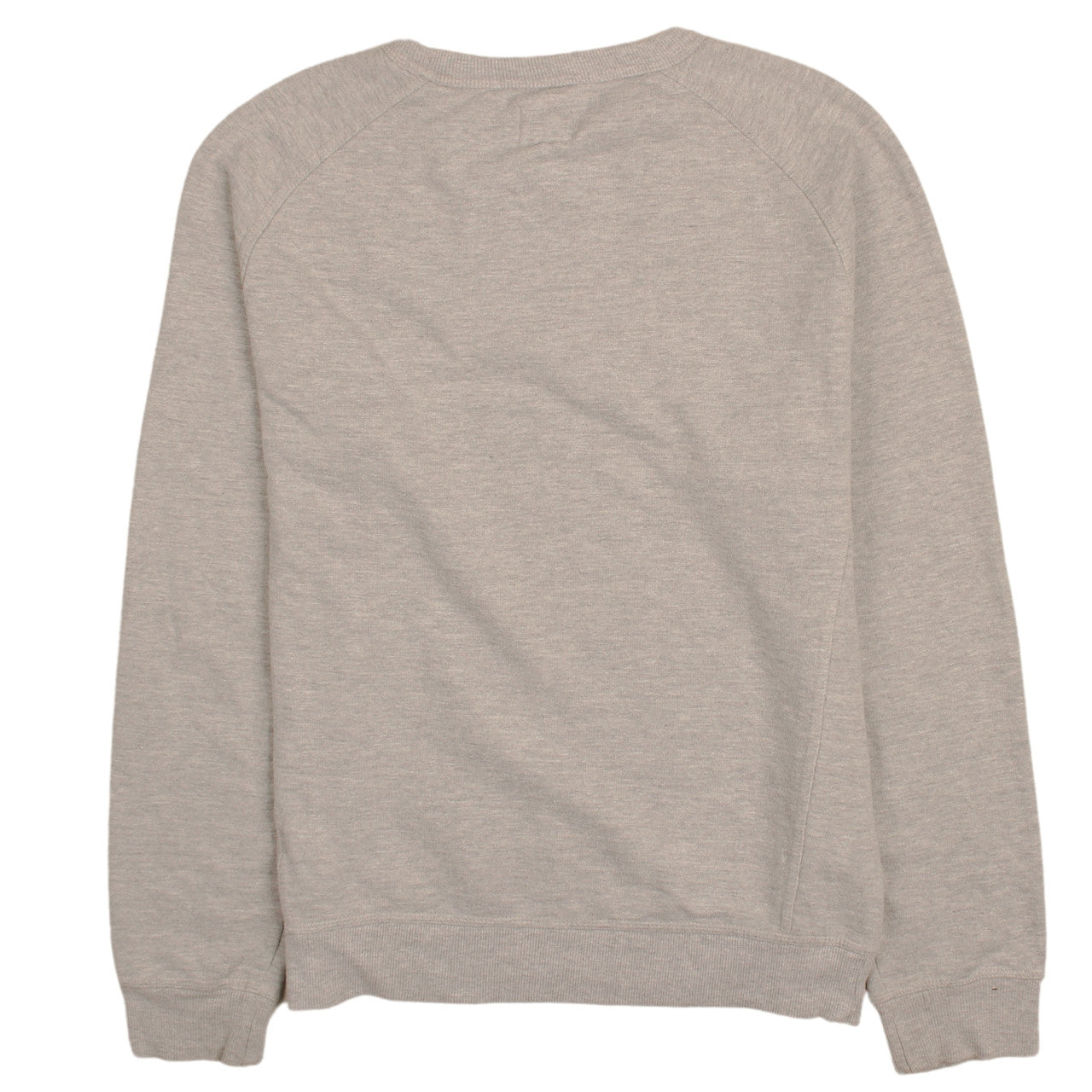 Champion Men's Grey Embroidered Logo Sweatshirt Size L
