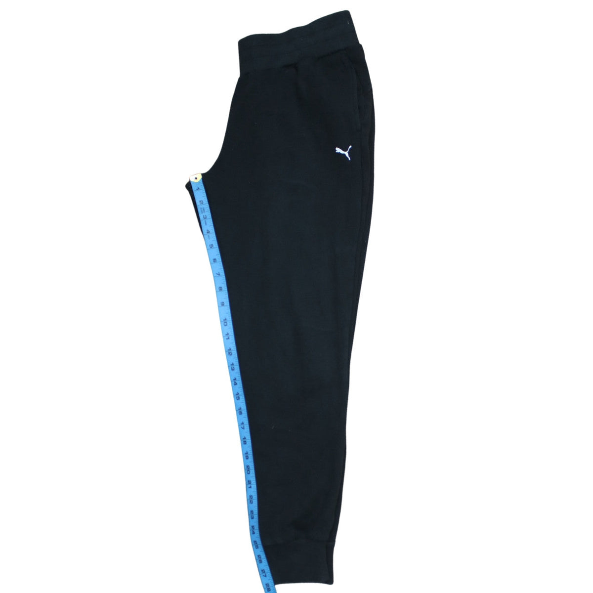 Puma Women Black Jogger Sweatpants Size 12 Cotton Blend