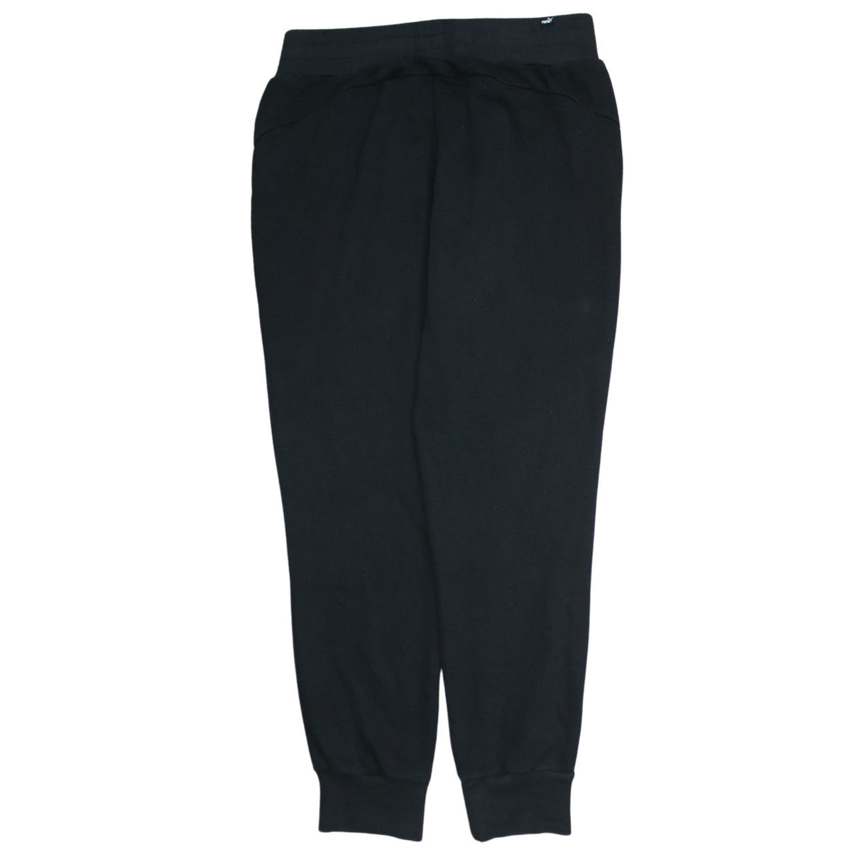 Puma Women Black Jogger Sweatpants Size 12 Cotton Blend