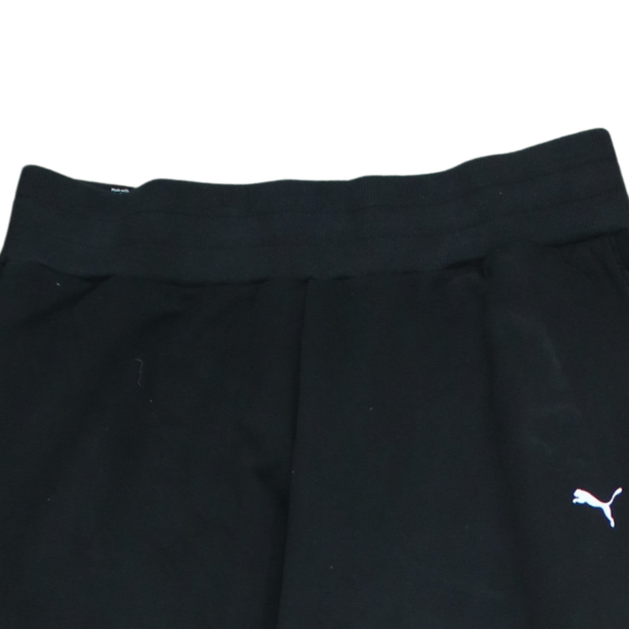 Puma Women Black Jogger Sweatpants Size 12 Cotton Blend