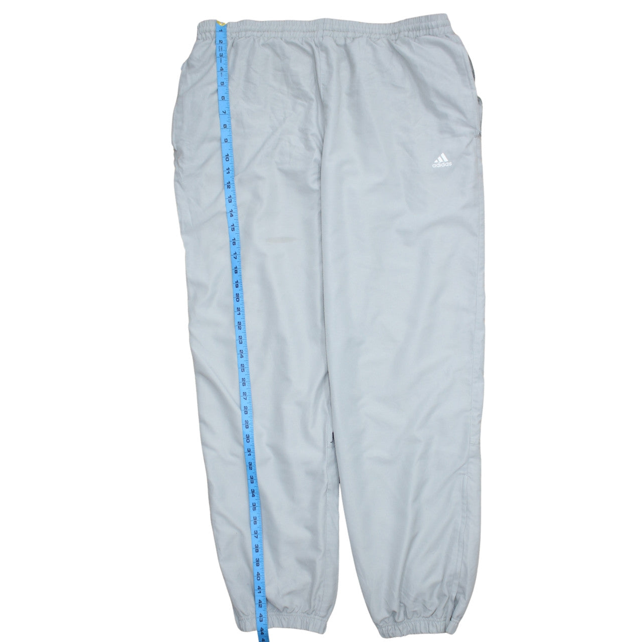 Adidas Men's Grey 2XL Jogger Trousers with Elastic Waist