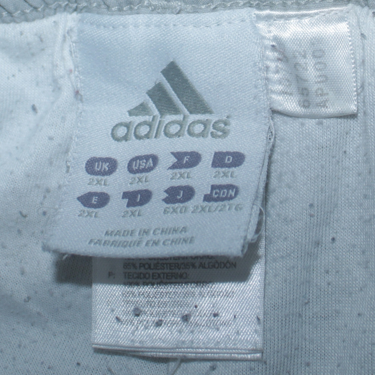 Adidas Men's Grey 2XL Jogger Trousers with Elastic Waist