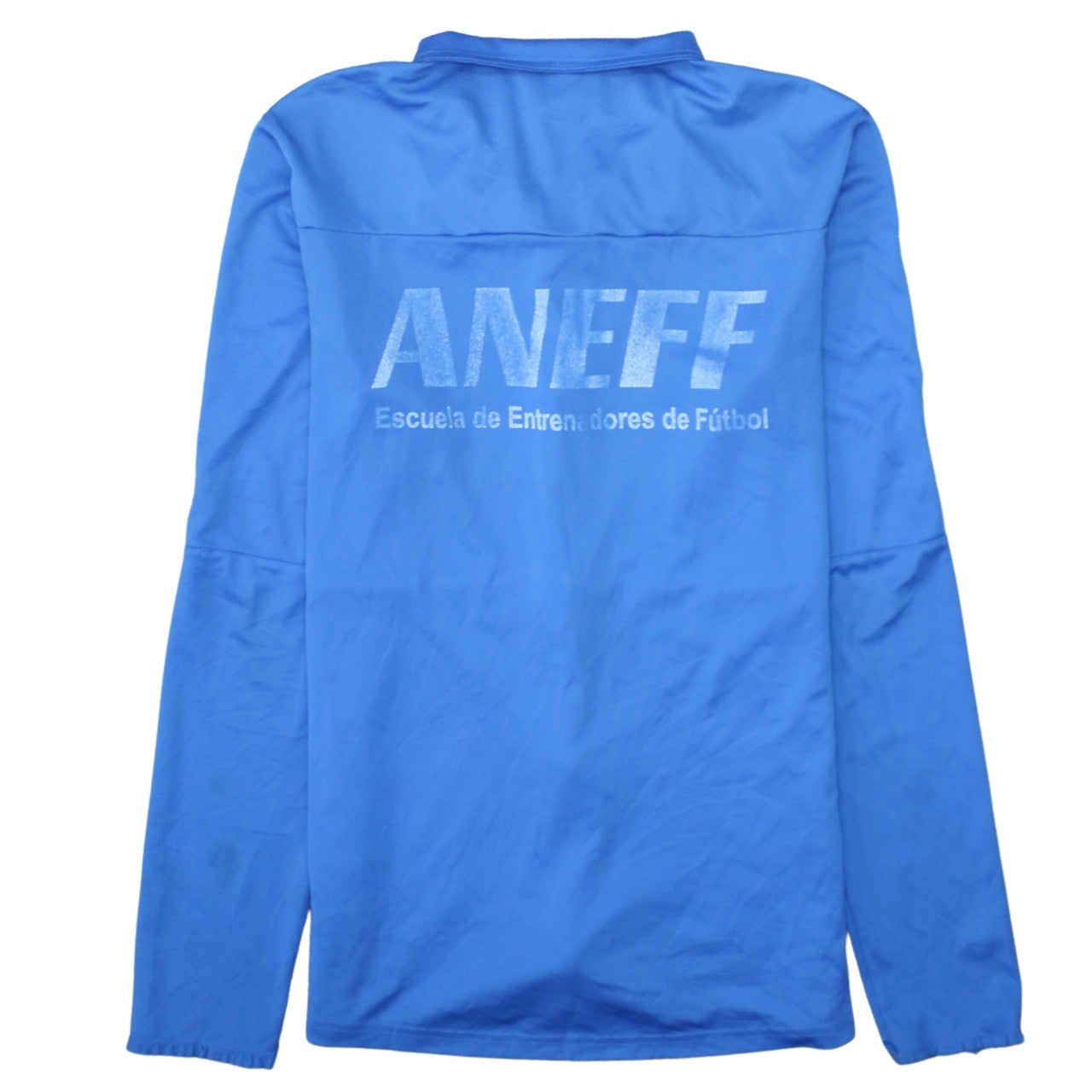 Nike Men Blue Full Zip Dri-Fit Football Sweatshirt Size S
