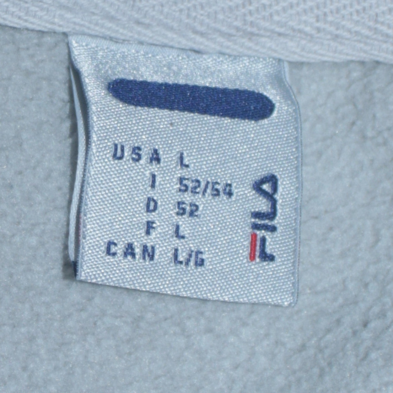 FILA Mens Beige Embroidered Logo Pullover Sweatshirt Size L