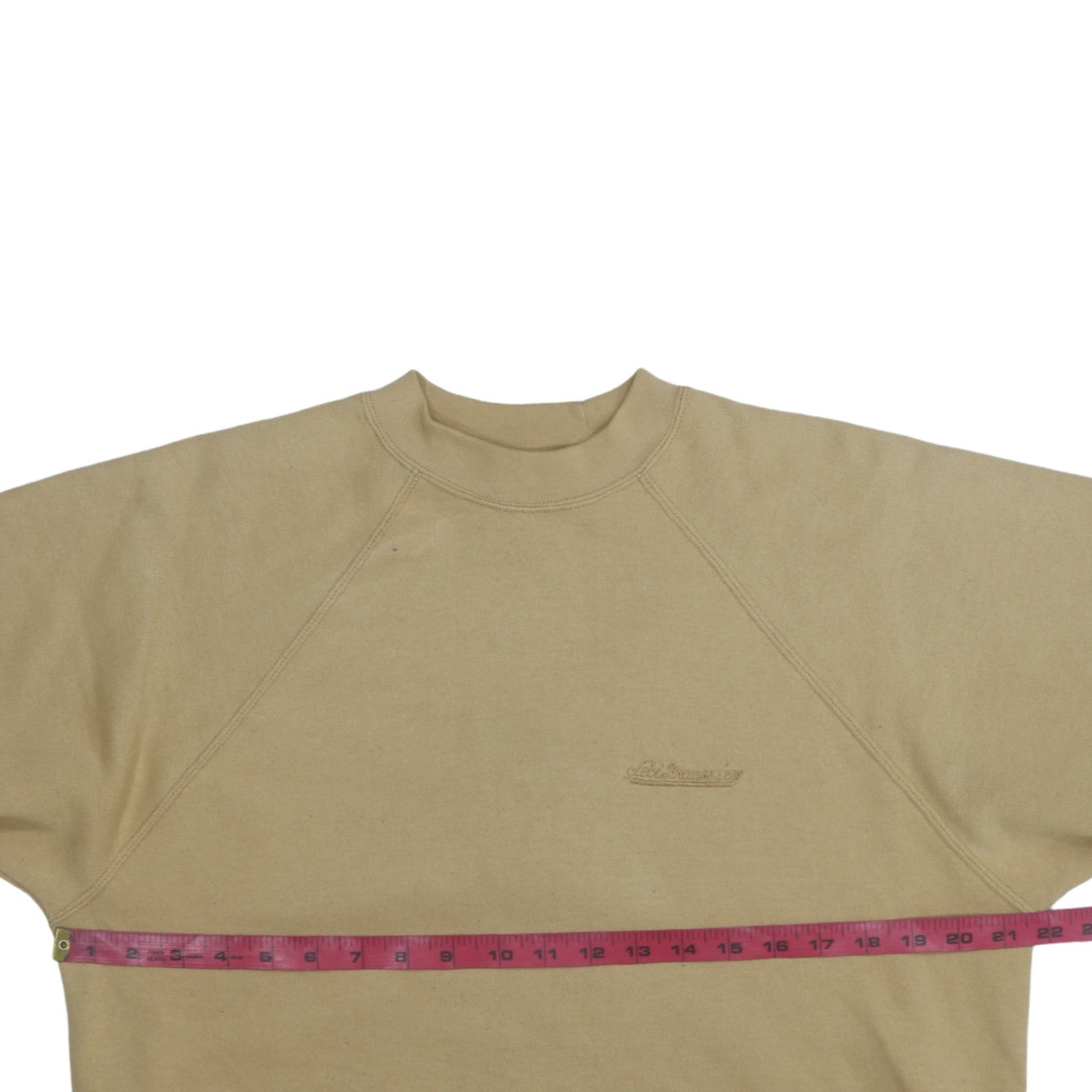 Levi's Men's Beige XL Regular Fit Fleece Crew Neck Sweatshirt