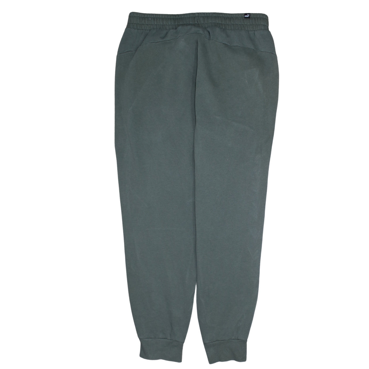 Puma Men’s Green Logo Jogger Sweatpants Size L