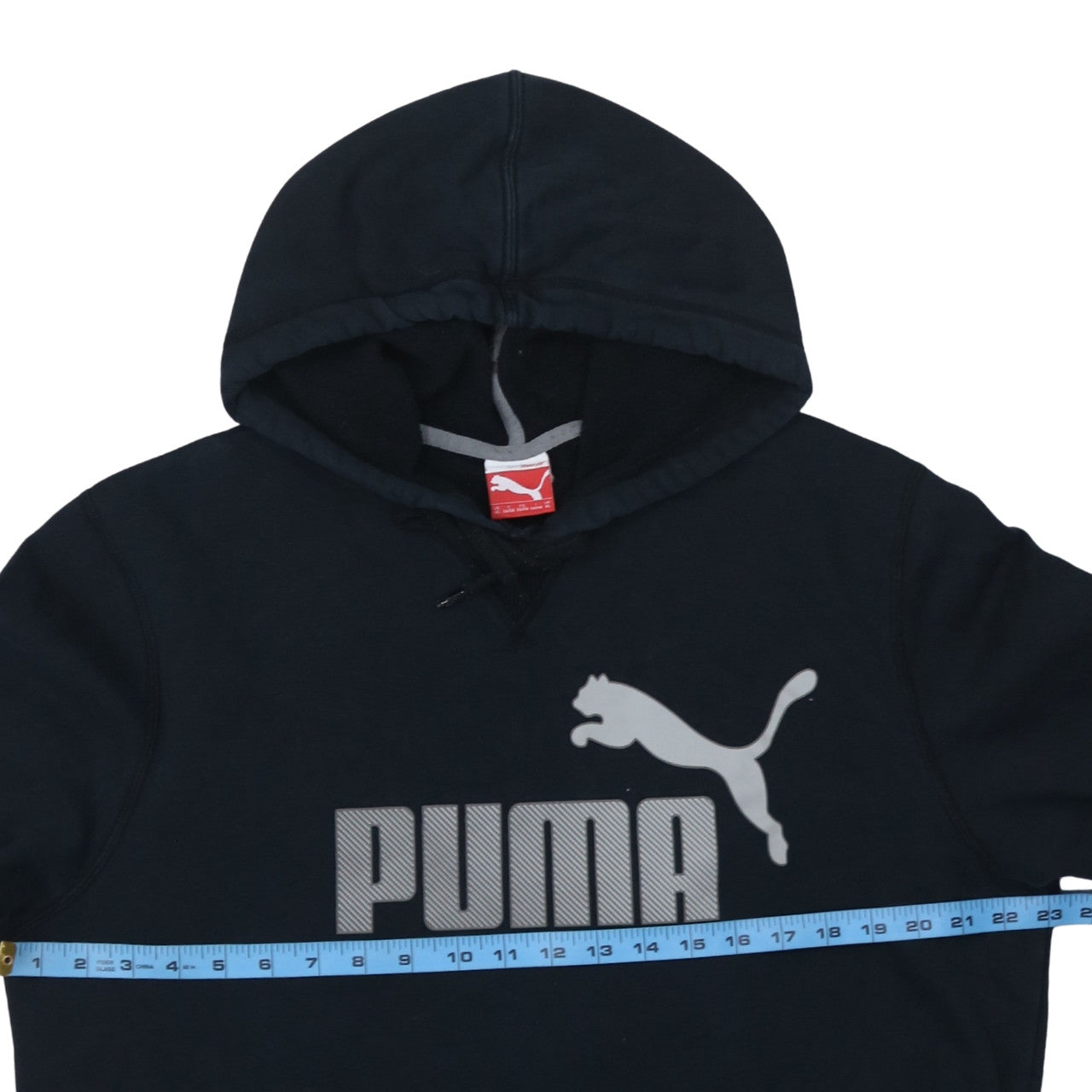 Puma Men's Black Pullover Hoodie XL Fleece Sportswear