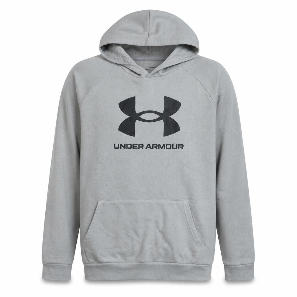 Under Armour Teens Grey Pullover Hoodie XL Fleece Sportswear
