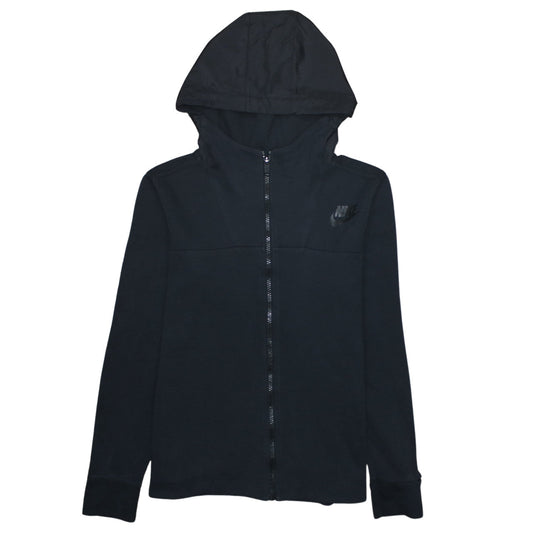 Nike Women Black XS Full Zip Hoodie Sweatshirt