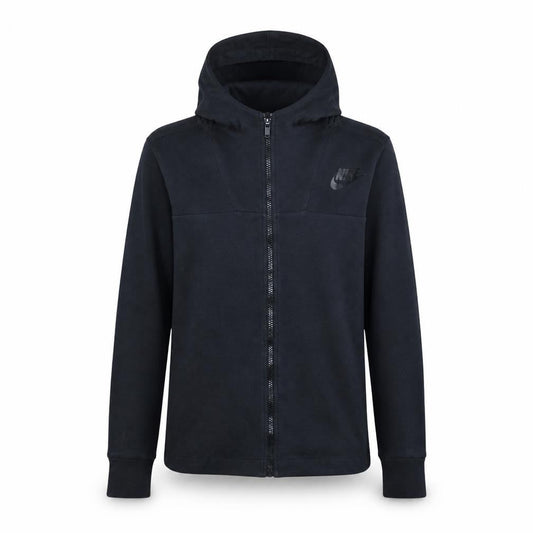Nike Women Black XS Full Zip Hoodie Sweatshirt