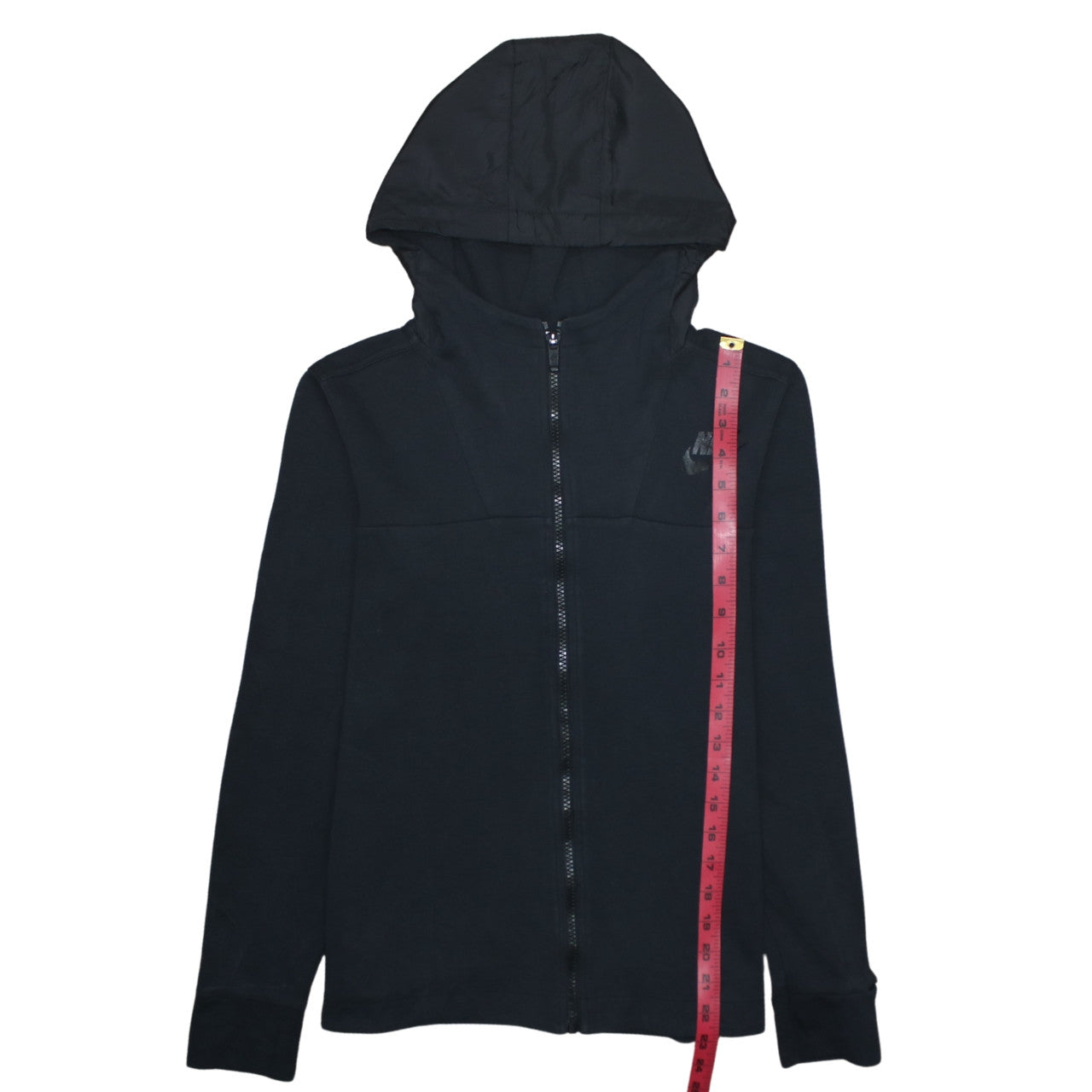Nike Women Black XS Full Zip Hoodie Sweatshirt