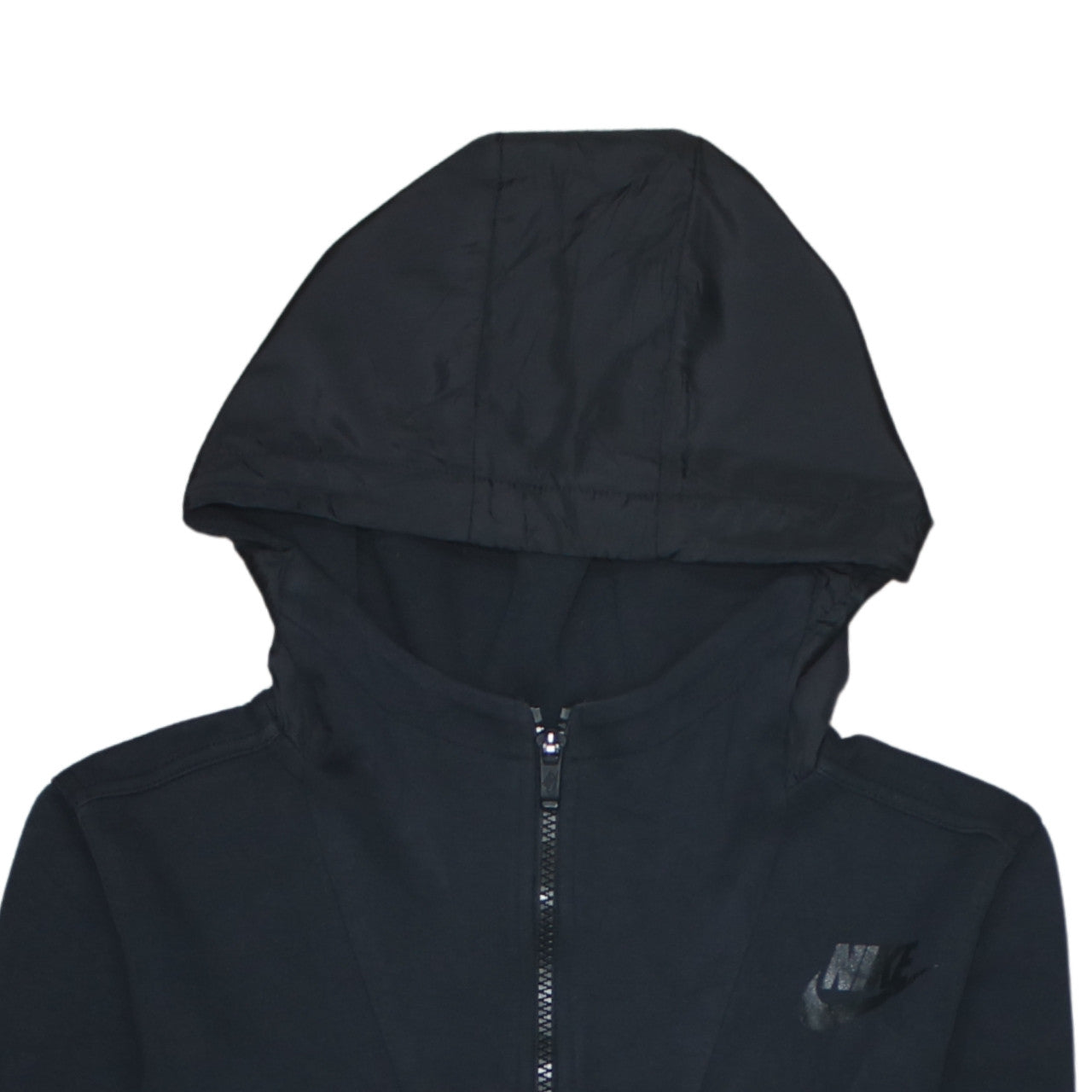 Nike Women Black XS Full Zip Hoodie Sweatshirt