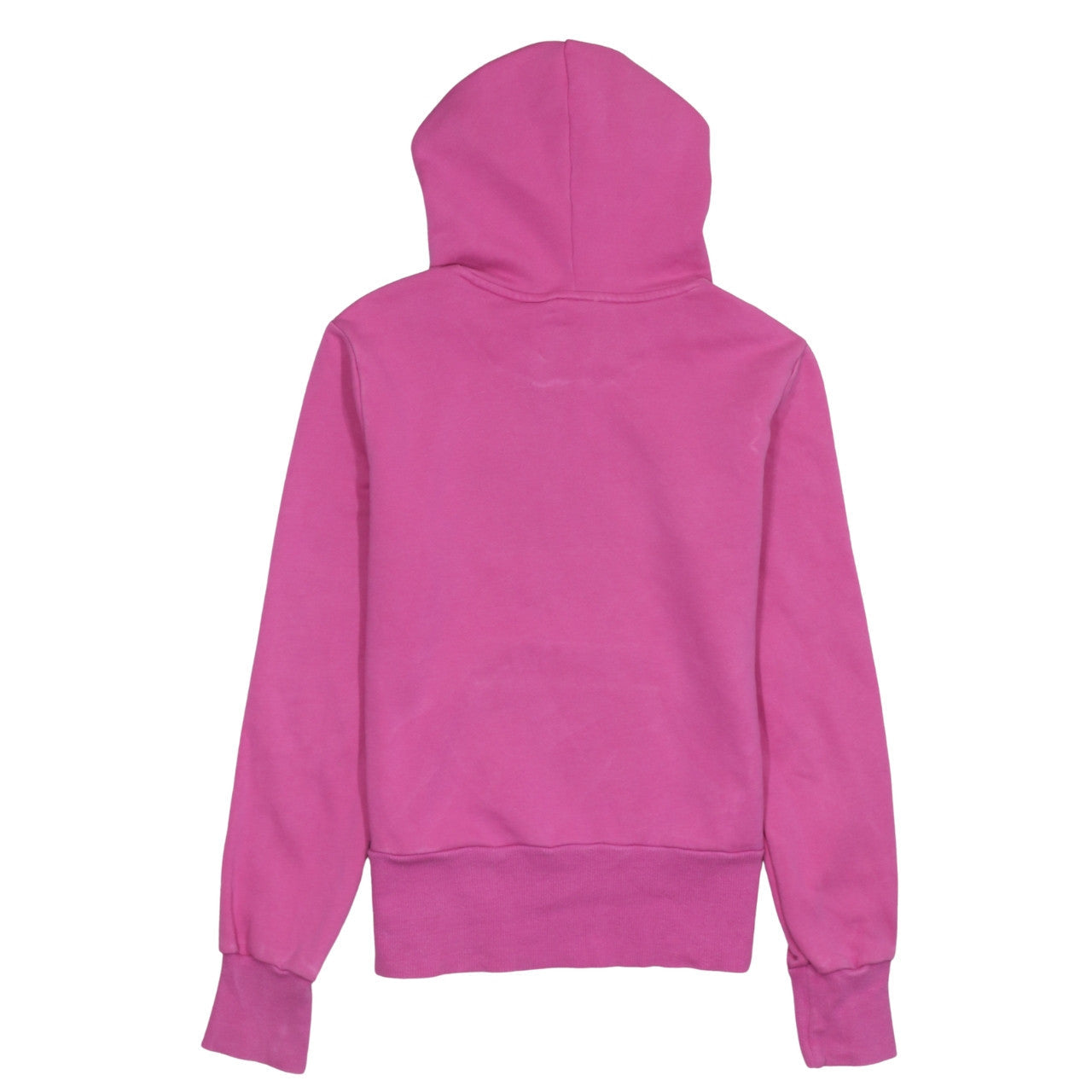 Adidas Womens Pink Hoodie Size 12 Pullover Hooded Sweatshirt