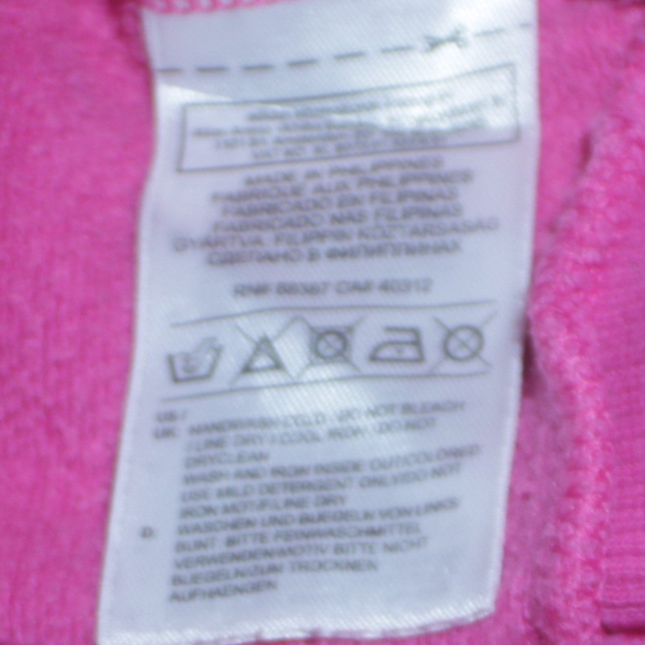 Adidas Womens Pink Hoodie Size 12 Pullover Hooded Sweatshirt
