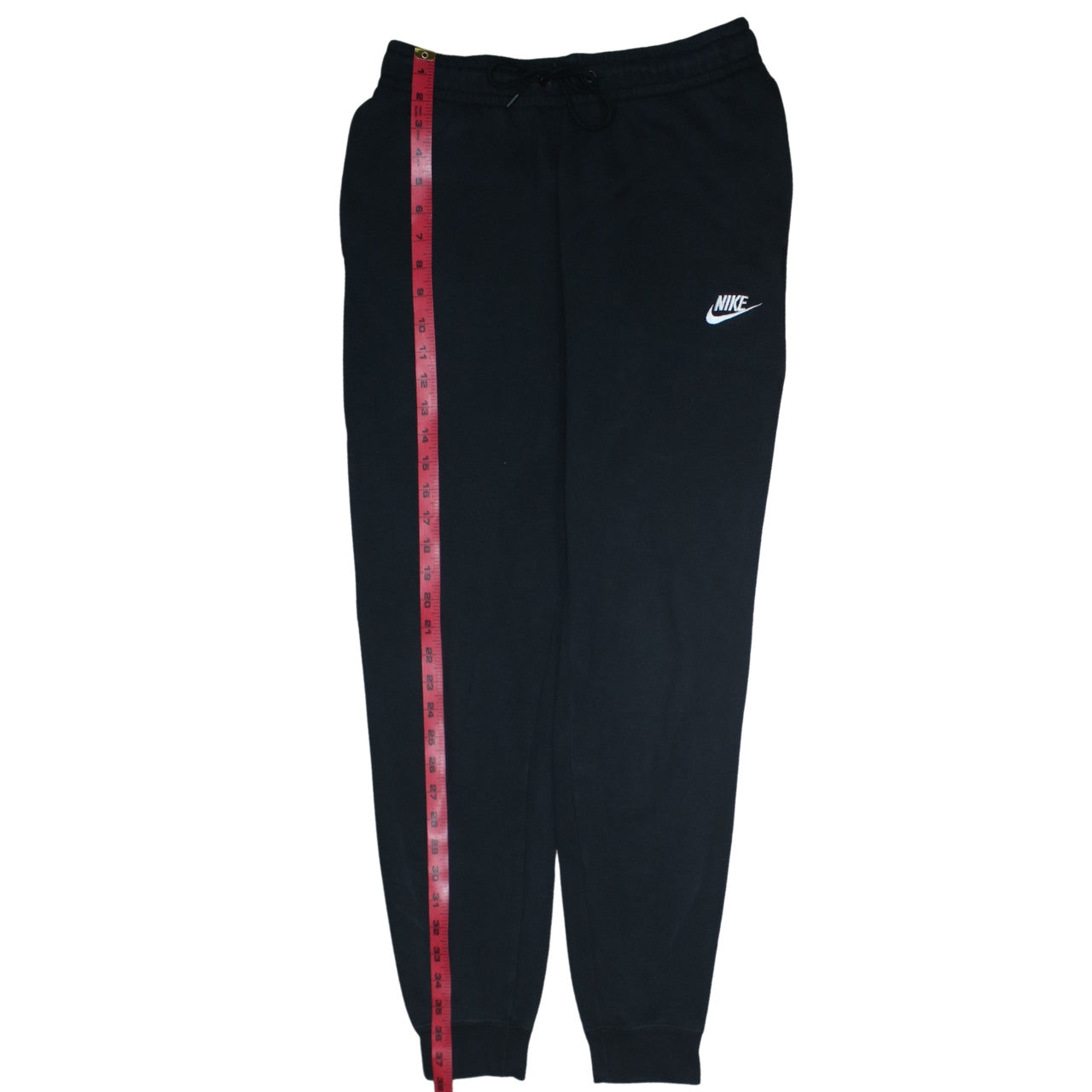 Nike Men's Black Jogger Sweatpants Small Regular Fit Fleece