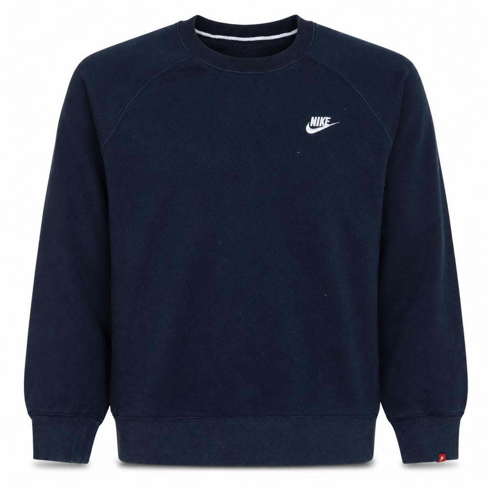 Nike Men's Blue Crew Neck Pullover Sweatshirt Size M