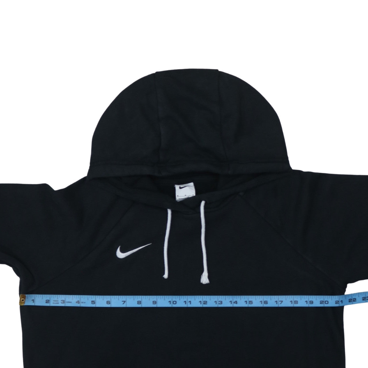 Nike Women's Black Pullover Hoodie Medium Cotton Blend Sportswear