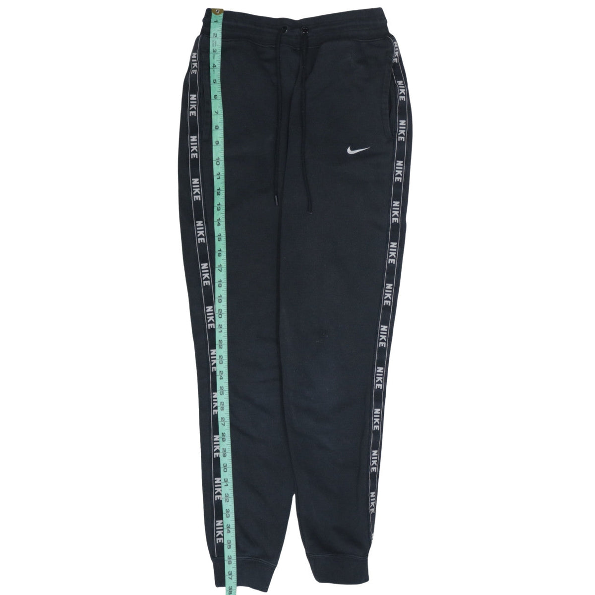 Nike Women's Black XS Jogger Trousers with Logo Tape