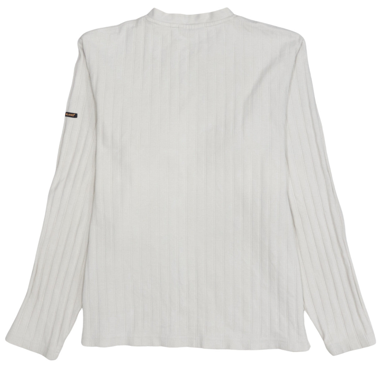 Timberland Men's White V-Neck Long Sleeve Pullover Sweatshirt L